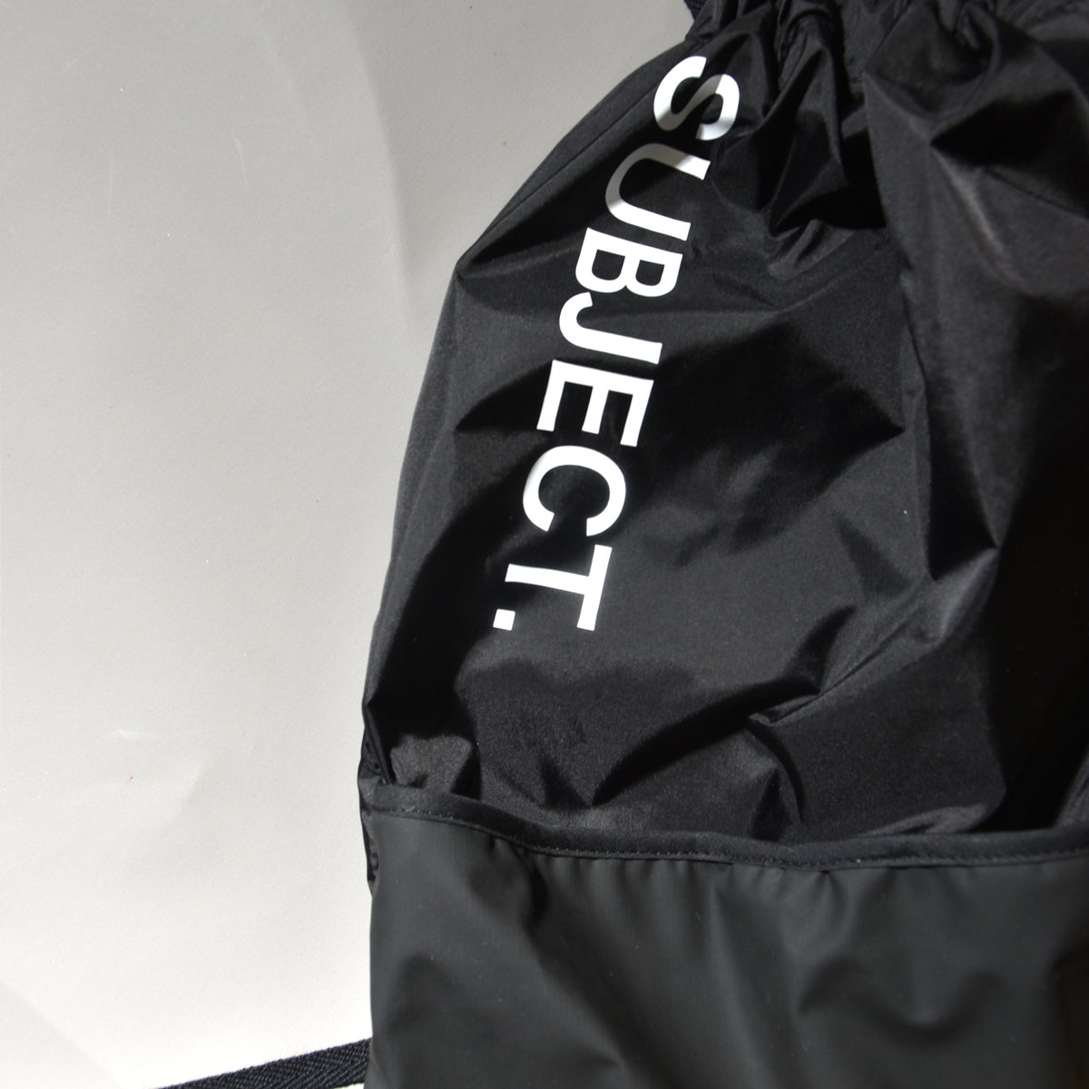 SUBJECT. ナップサック ディテール